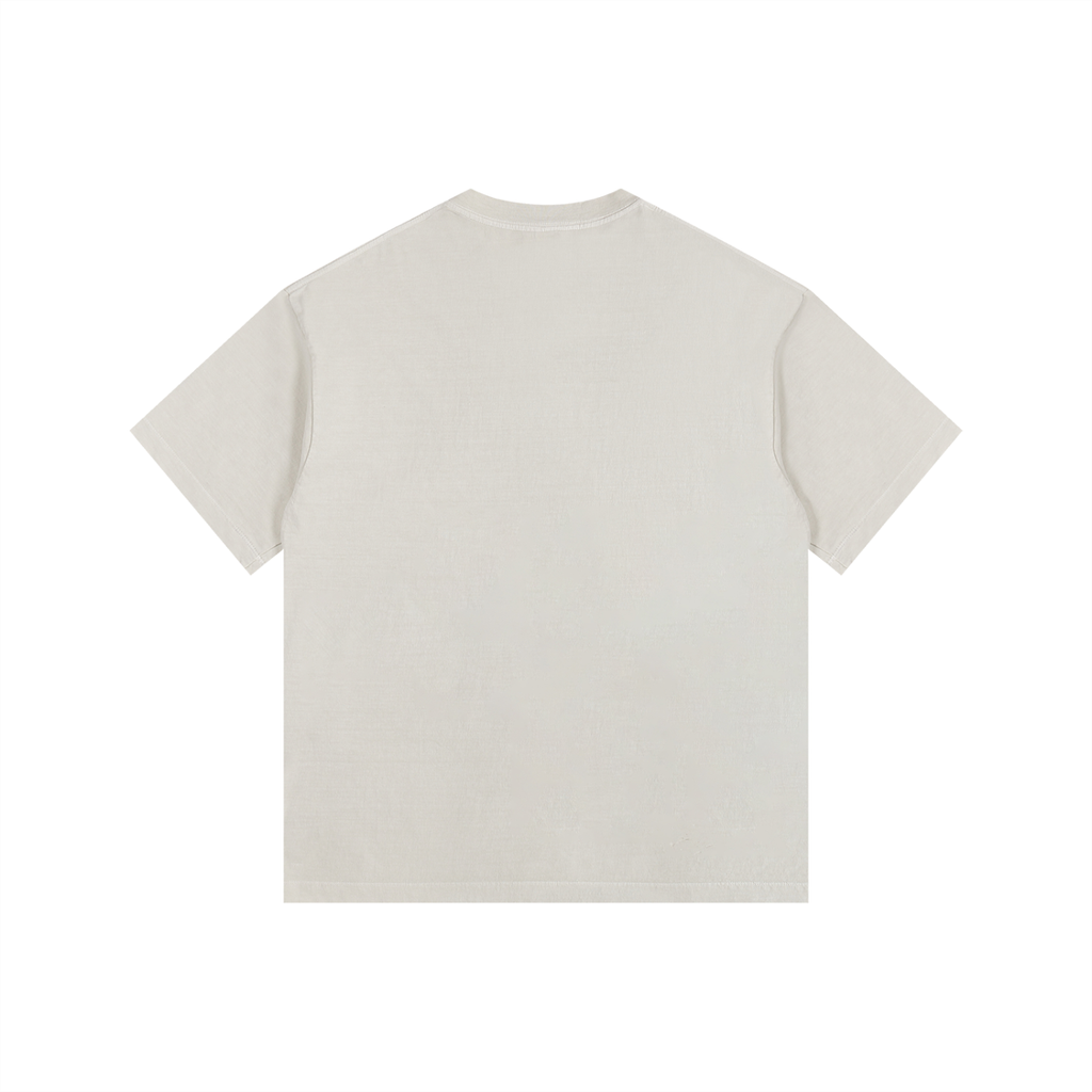 Petroleum Vintage Washed Oversized Cotton T-Shirt