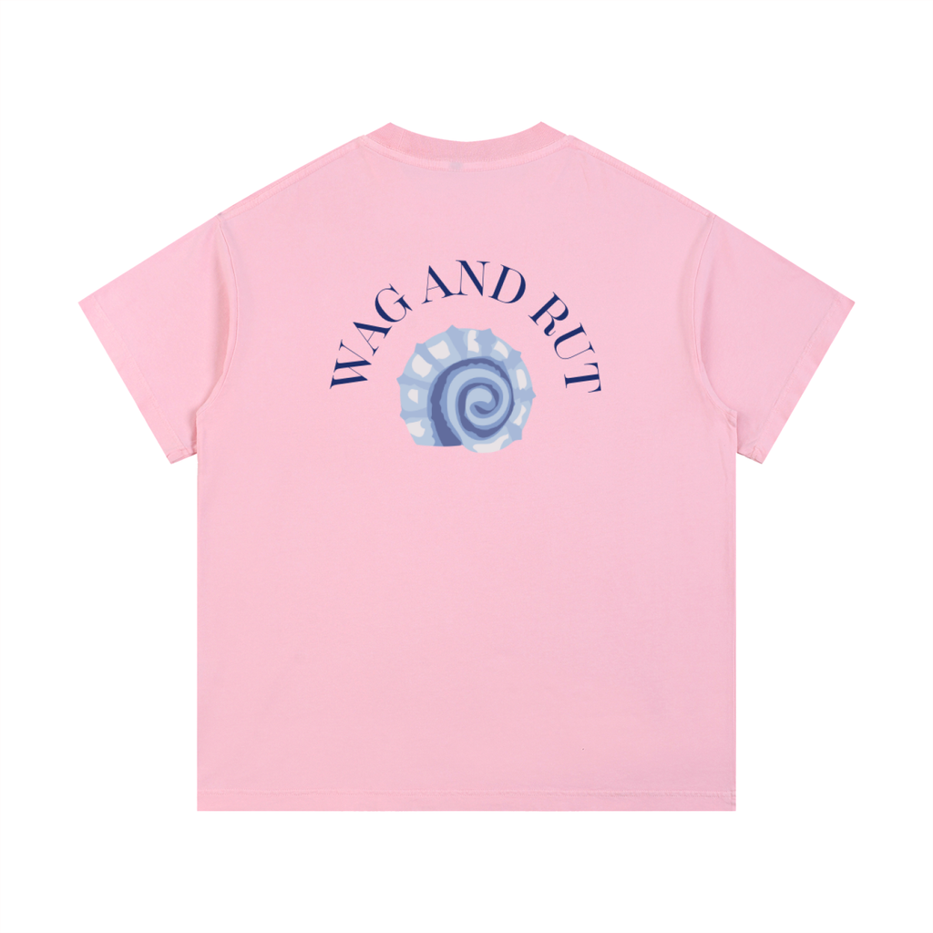Vintage Seashell Wash Cotton T-Shirt