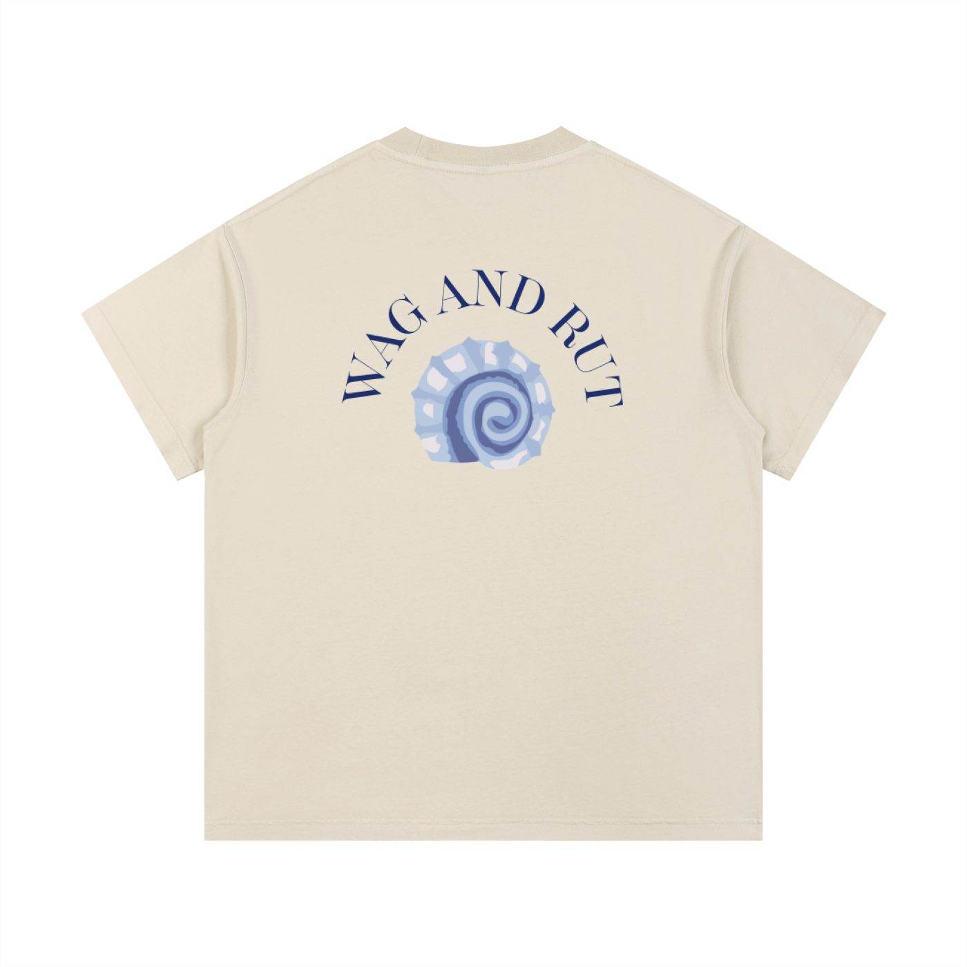 Vintage Seashell Wash Cotton T-Shirt
