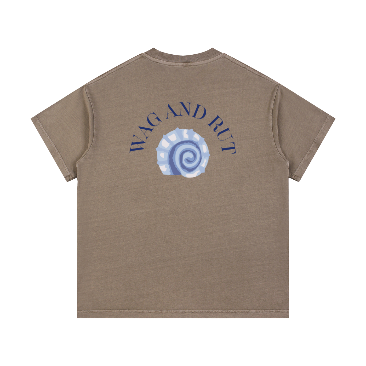 Vintage Seashell Wash Cotton T-Shirt