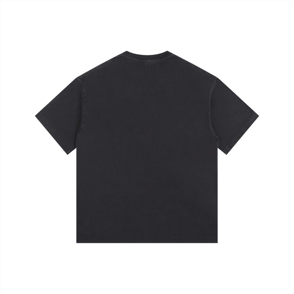 Petroleum Vintage Washed Oversized Cotton T-Shirt