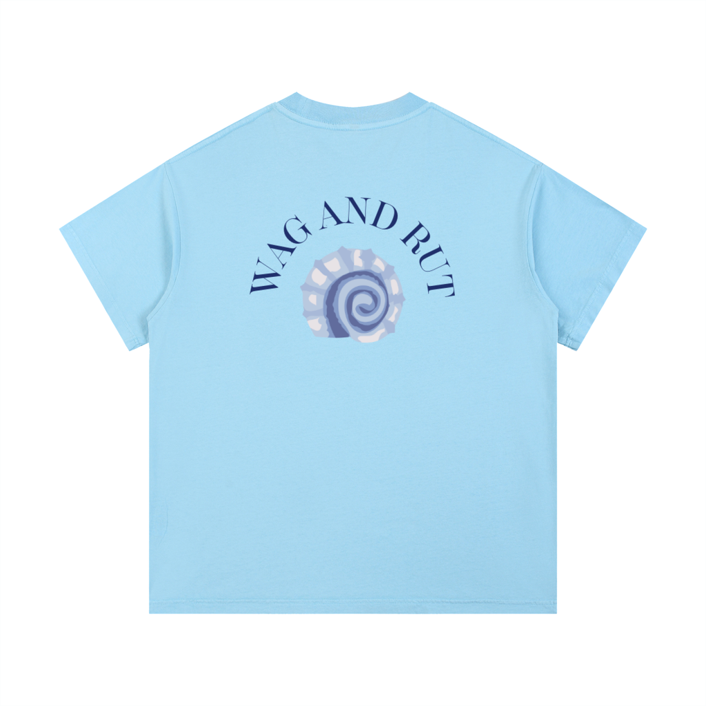 Vintage Seashell Wash Cotton T-Shirt