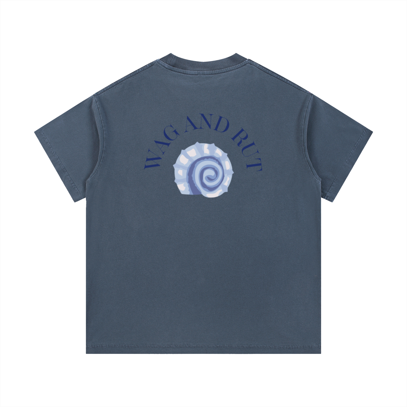 Vintage Seashell Wash Cotton T-Shirt