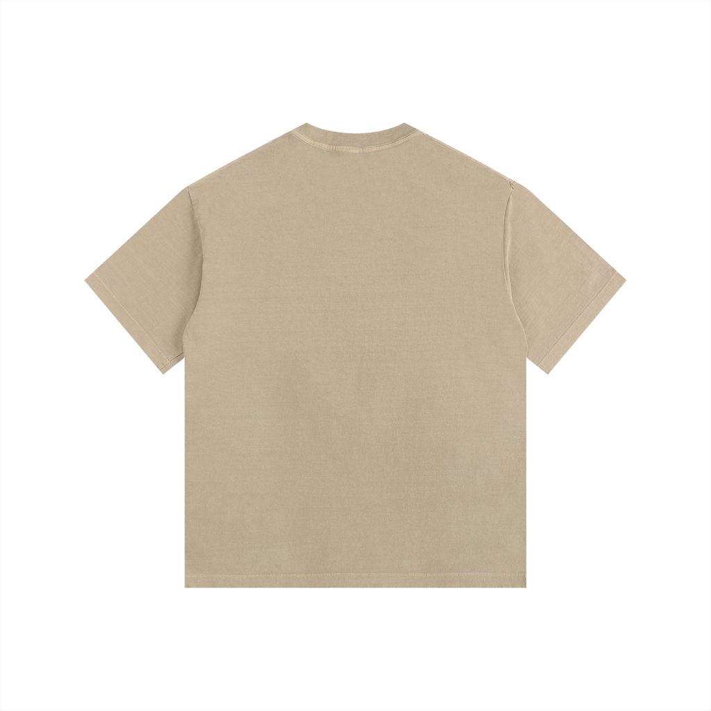 Petroleum Vintage Washed Oversized Cotton T-Shirt