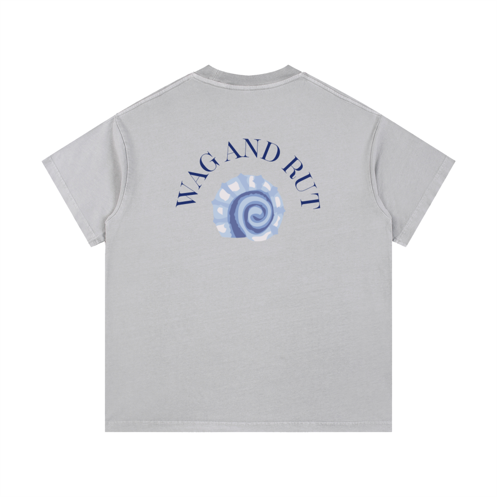 Vintage Seashell Wash Cotton T-Shirt