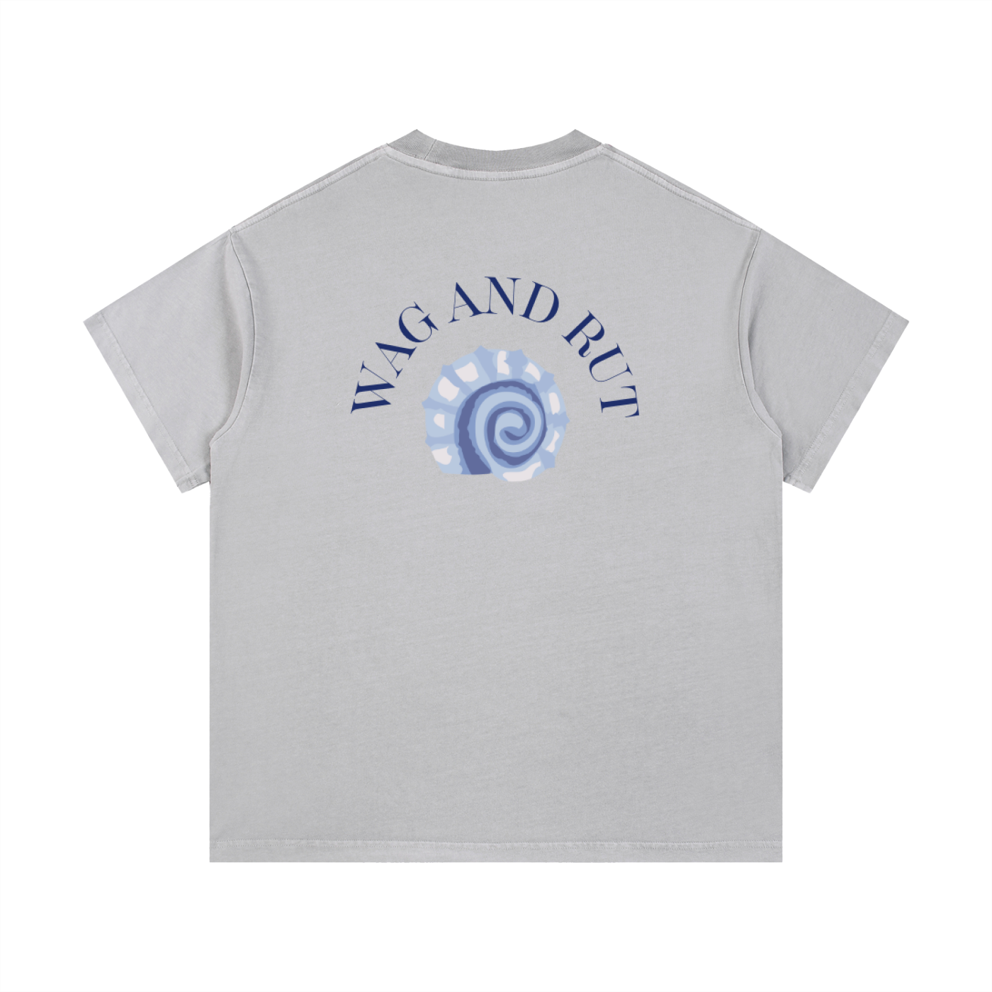 Vintage Seashell Wash Cotton T-Shirt