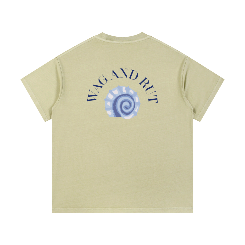 Vintage Seashell Wash Cotton T-Shirt